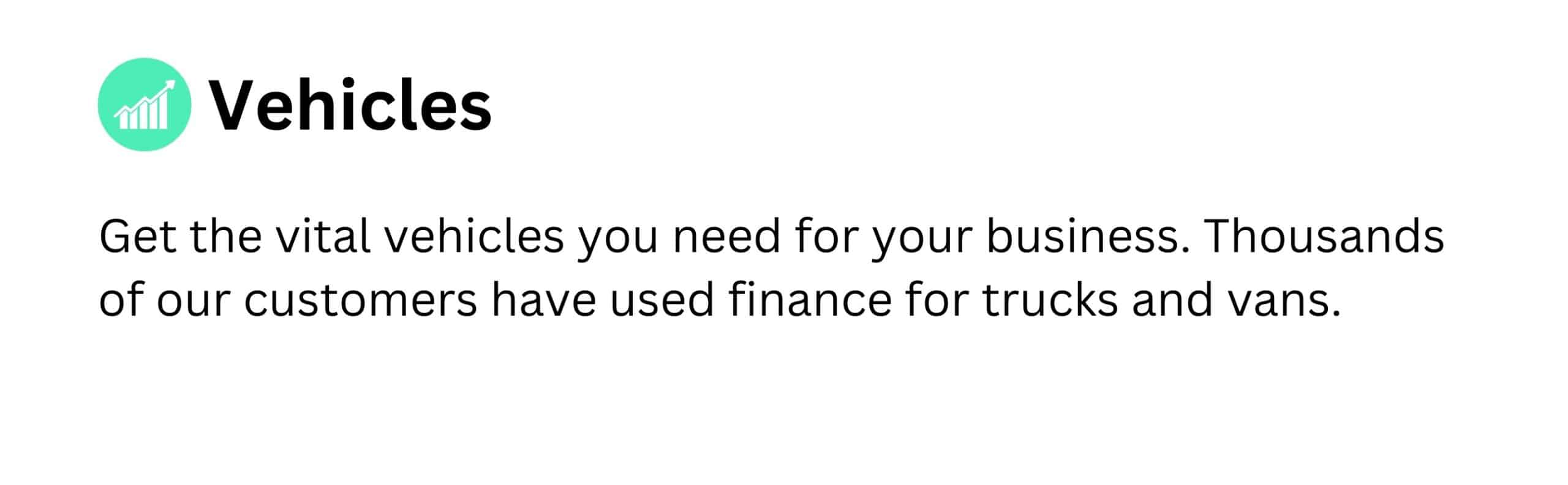 Long term business loan uses scaled